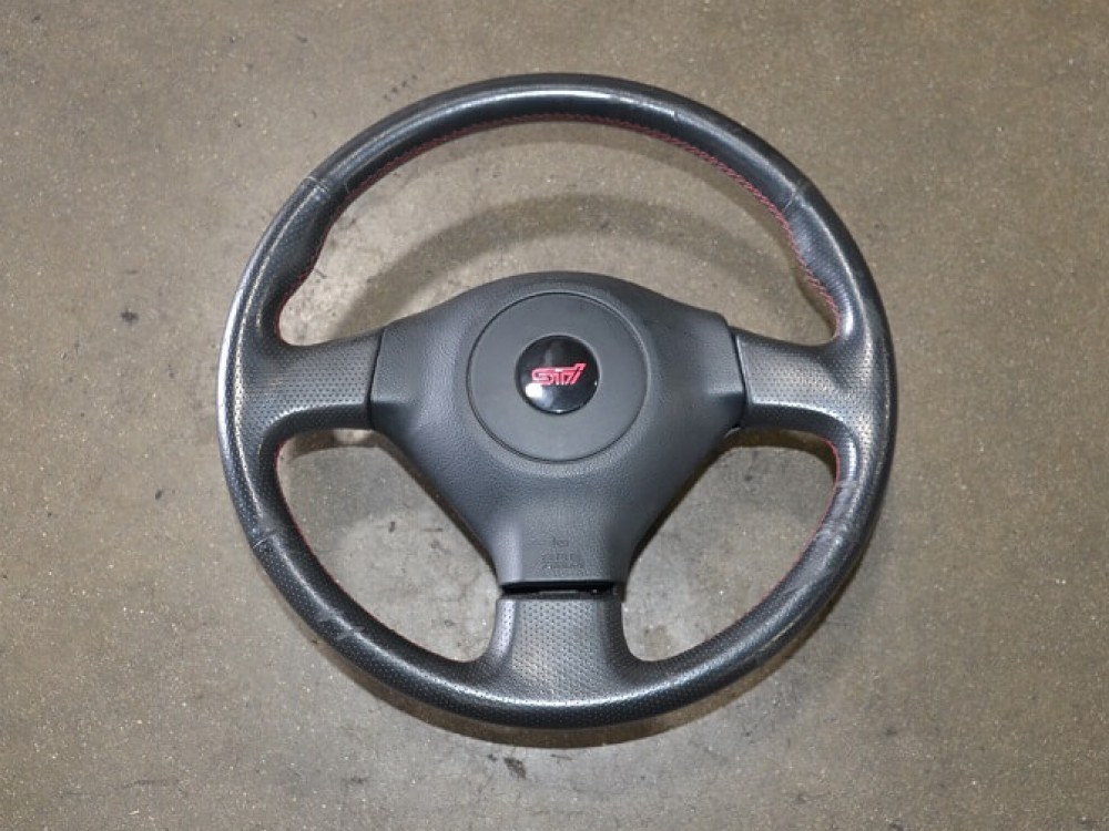 JDM SUBARU Genuine OEM Impreza WRX STi GDB Steering Wheel SG9 STI