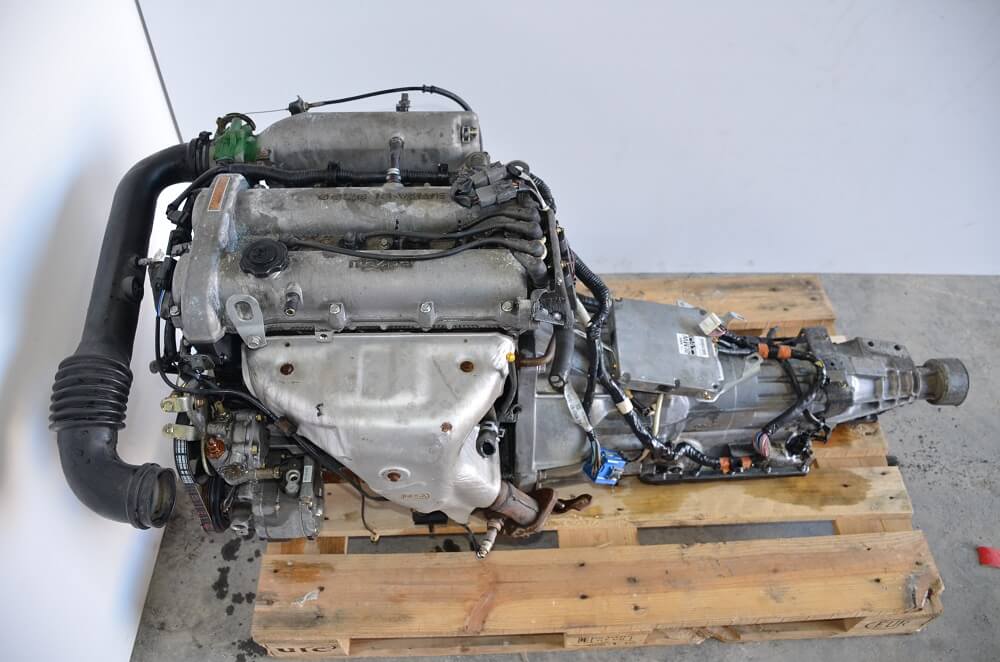 1999-2000 Mazda Miata 1.8l BP4W Engine Long Block Automatic Transmission
