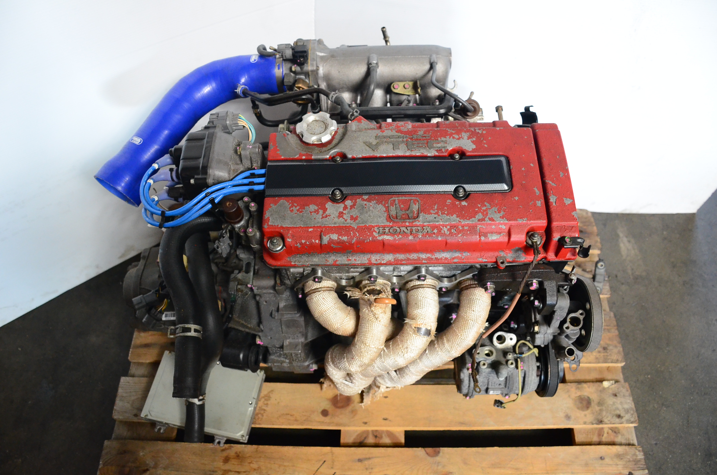 HONDA INTEGRA DC2 B18C TYPE R 96' SPEC ITR 5 SPEED LSD COMPLETE SWAP JDM MUGEN HEADER