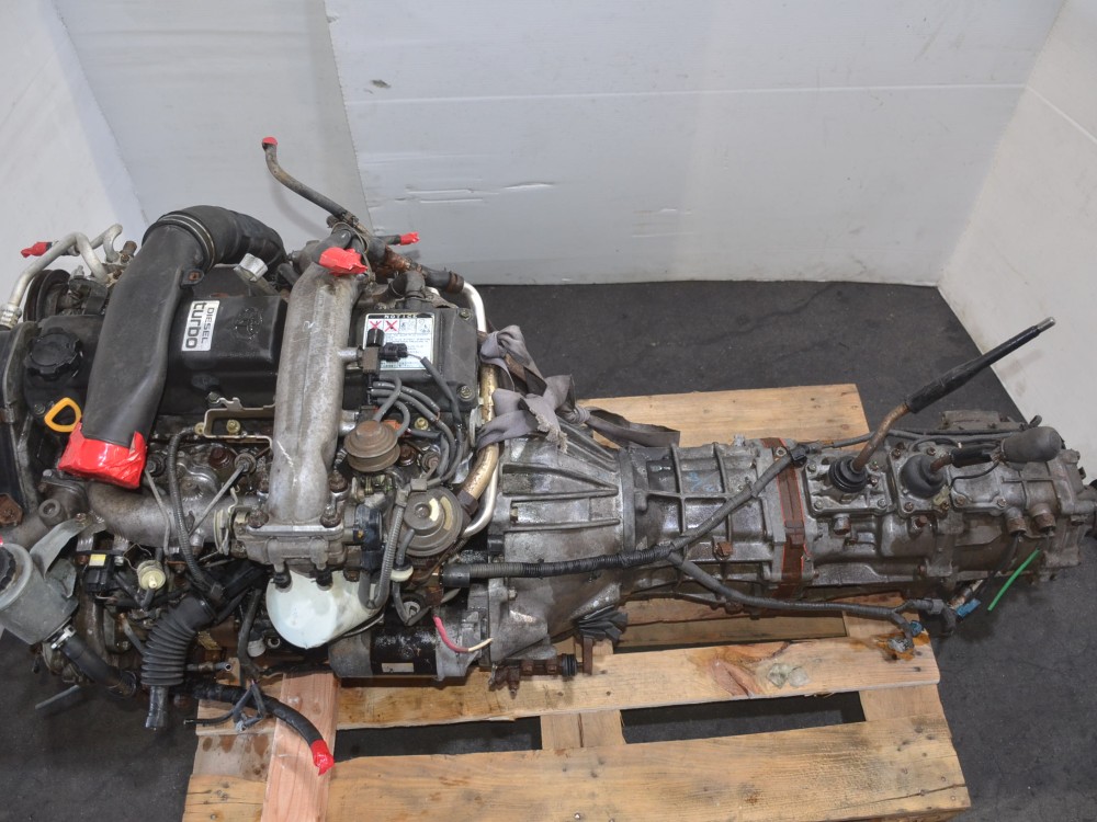 JDM Toyota Prado Land Cruiser 1KZ AWD Engine 5 Speed Manual Transmission 4X4